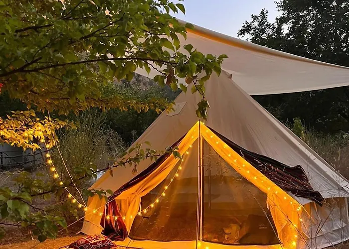 Butterfly Valley Glamping Luxe tent Fethiye