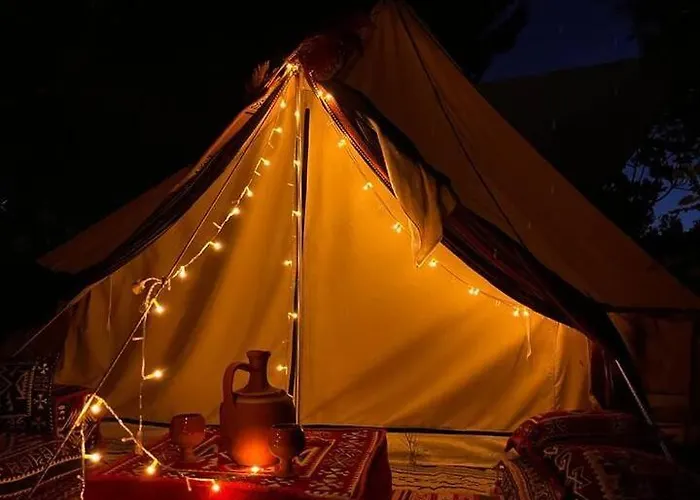 Luxe tent Butterfly Valley Seaside Glamping
