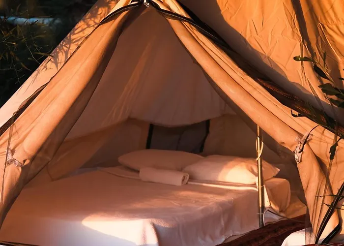 Butterfly Valley Seaside Glamping Luxe tent Fethiye